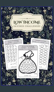 {ebook} 🌟 Low Income Savings Challenges Book: Tracking Your Savings in Easy Way - 105 Pages Wit