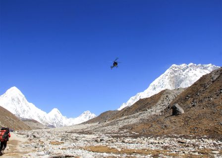 Exciting Helicopter Flight to Everest Base Camp