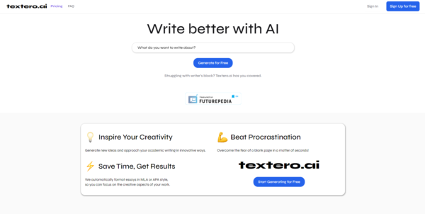 Textero.ai Review: Unsatisfactory Writing Tool - 2023