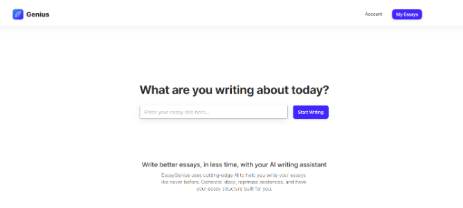 Essaygenius.ai Review: A Disappointing AI Essay Writer Tool