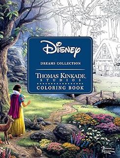 [[ Disney Dreams Collection Thomas Kinkade Studios Coloring Book By Thomas Kinkade (Author),Thomas K
