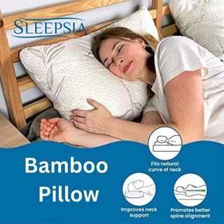 How a Bamboo Pillow Memory Foam Supports Healthy Sleep