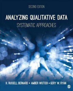 Read Analyzing Qualitative Data: Systematic Approaches Author H. Russell Bernard FREE [PDF]