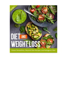 #Book by : Diet And Weight Loss Volume 2: Green Smoothies, Beyond Diet Recipes and Ketogenic Diet