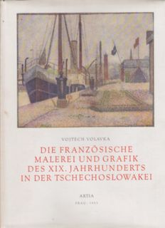 Olvasni [PDF] Die Französiche Malerei und Grafik des XIX. Jahrhunderts in der Tcschechosolowski