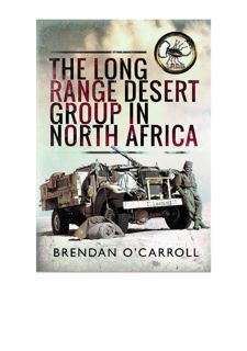 [Books] Download The Long Range Desert Group in North Africa (Images of War) by  Full Version