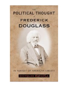 Read [PDF] The Political Thought of Frederick Douglass: In Pursuit of American Liberty by  Full Vers