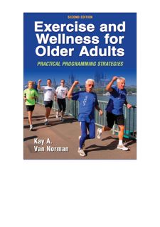 #eBOok by : Exercise and Wellness for Older Adults: Practical Programming Strategies