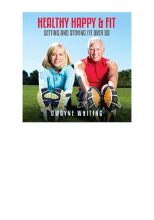 #Book by : Healthy Happy & Fit: Getting and Staying Fit Over 50