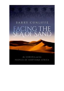 #eBOok by : Facing the Sea of Sand: The Sahara and the Peoples of Northern Africa