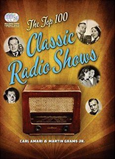 Read The Top 100 Classic Radio Shows Author Carl Amari FREE *(Book)
