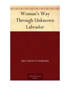 Read [PDF] Womans Way Through Unknown Labrador by  Free