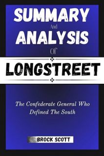 [EPUB] Download SUMMARY, REVIEW AND ANALYSIS OF ELIZABETH VARON BOOK "LONGSTREET": The Confederate G