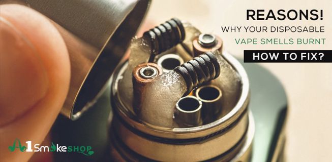 Reasons Why Your Disposable Vape Smells Burnt—How to Fix?