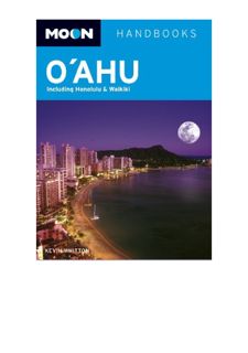 Read [PDF] Moon Oahu: Including Honolulu & Waikiki (Moon Handbooks) by  Full Version