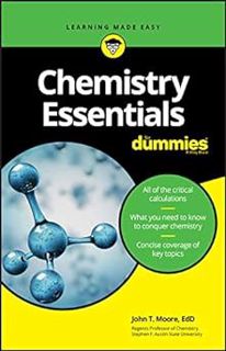 [BEST PDF] Download Chemistry Essentials For Dummies BY: John T. Moore (Author) *Literary work+