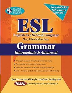 [ePUB] Donwload ESL Intermediate/Advanced Grammar (English as a Second Language Series) BY: Mary El