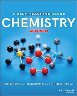 [ePUB] Donwload Chemistry: Concepts and Problems, A Self-Teaching Guide (Wiley Self-Teaching Guides