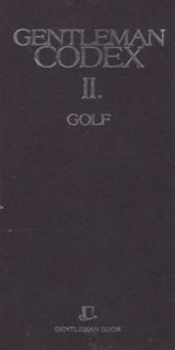 Download [EPUB] Gentleman Codex II. - Golf