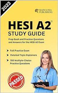[PDF] Download HESI A2 Exam Study Guide : Prep Book and Practice Questions and Answers for the HESI