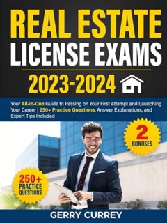 [EPUB/PDF] Download Real Estate License Exams: Your All-in-One Guide to Passing on Your First Attemp