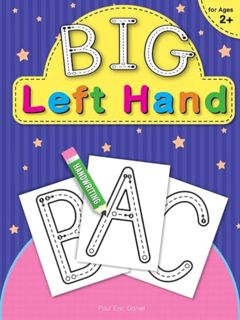[EPUB/PDF] Download BIG Letters Handwriting Practice for Left Handed Kids Ages 2+ | Left Hand Writin