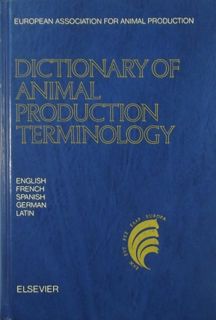 Letöltés [PDF] Dictionary of Animal Production Terminology