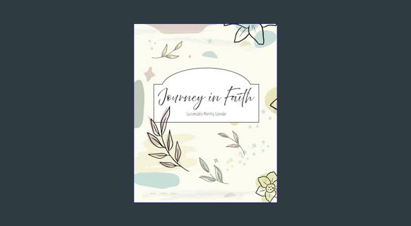 <PDF> ✨ Journey in Faith: Customizable Monthly Planner     Paperback – November 17, 2023 [EBOOK