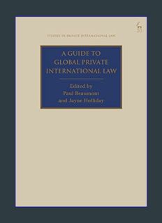 READ [E-book] A Guide to Global Private International Law (Studies in Private International Law)