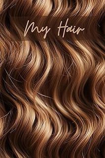 Read My Hair - Wavy Auburn Hair: Stylish Wavy Brown Hair Notebook for Hair Stylists, Barbers, and An