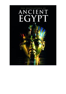 Full Access [Book]|[Download] [PDF]by : The Encyclopedia of Ancient Egypt