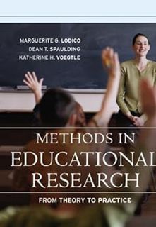 [ePUB] Donwload Methods in Educational Research: From Theory to Practice (Research Methods for the