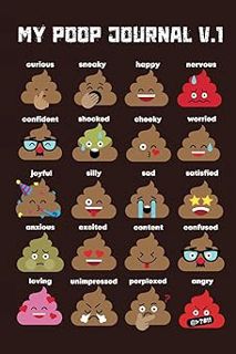 Read My Poop Journal V.1 Poo Log Book Journal: Track Bowel Movements to EASILY SHOW Your Doctor Symp
