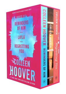 FREE BOOK From [Rakuten Kobo]: Colleen Hoover 3-Book Boxed Set: Reminders of Him, Layla, Regretting