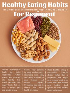 HEALTHY EATING HABITS FOR REGIMENT