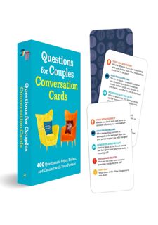 [PDF] [DOWNLOAD] Questions for Couples Conversation Cards: 400