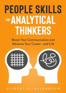 [PDF mobi ePub] People Skills for Analytical Thinkers: Boost Your