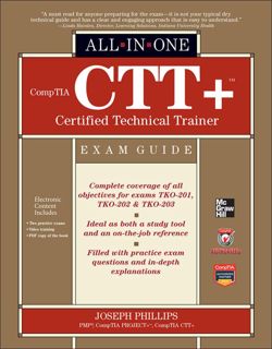 ^^P.D.F_EPUB^^ CompTIA CTT+ Certified Technical Trainer All-in-One Exam Guide KINDLE]