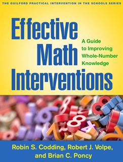 ((Read_[P.D.F])) Effective Math Interventions  A Guide to Improving Whole-Number Knowledge (The Gu