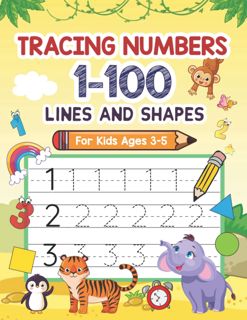 download_[p.d.f])) Tracing Numbers 1-100 Lines and Shapes for Kids Ages 3-5  A Fun Practice Workbo