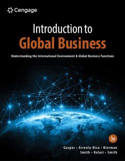 Kindle Read Introduction to Global Business: Understanding the International Environment & Global B