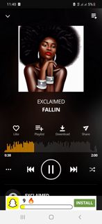 EXCLA!MED RELEASES NEW SINGLE, FALLIN AND IT'S FIRE
