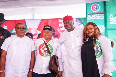 VALENTINE OZIGBO JOINS LABOUR PARTY LEADERSHIP TO  LAUNCH GUBER CAMPAIGN IN BAYELSA