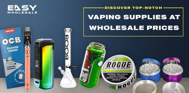Discover Top-Notch Vaping Supplies at Wholesale Prices