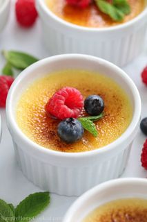 How to make creme brulee.