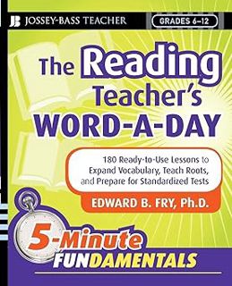 📚 <![[Google.com]] The Reading Teacher's Word-a-Day: 180 Ready-to-Use Lessons to Expand Vocabulary
