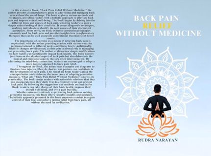 [ePUB] Download Back Pain Relief without Medicine: An Ultimate Guide to Finding Comfort and Healing