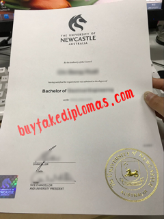 How much can order University of Newcastle fake diploma online?