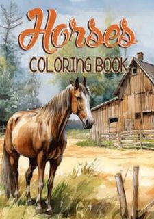 📕NO COST! Download📙 Horses Coloring Book: The Wonderful World of Horses for Relaxation