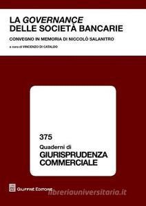 Download PDF La governance delle società bancarie. Convegno in memoria di Niccolò Salanitro (Catania